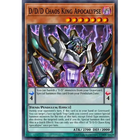 D/D/D Chaos King Apocalypse (Ultra Rare)