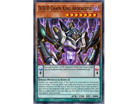 D/D/D Chaos King Apocalypse (Ultra Rare)