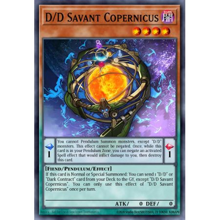 D/D Savant Copernicus (Common)