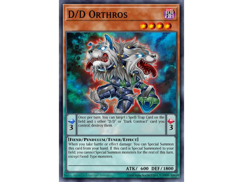 D/D Orthros (Super Rare)