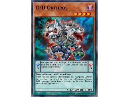 D/D Orthros (Super Rare)