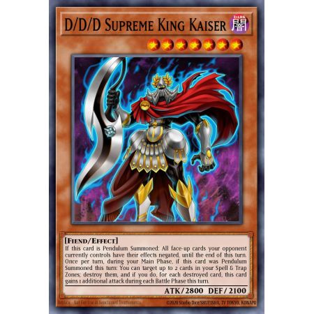 D/D/D Supreme King Kaiser (Common)
