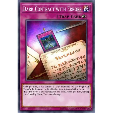 Dark Contract with Errors (Common)