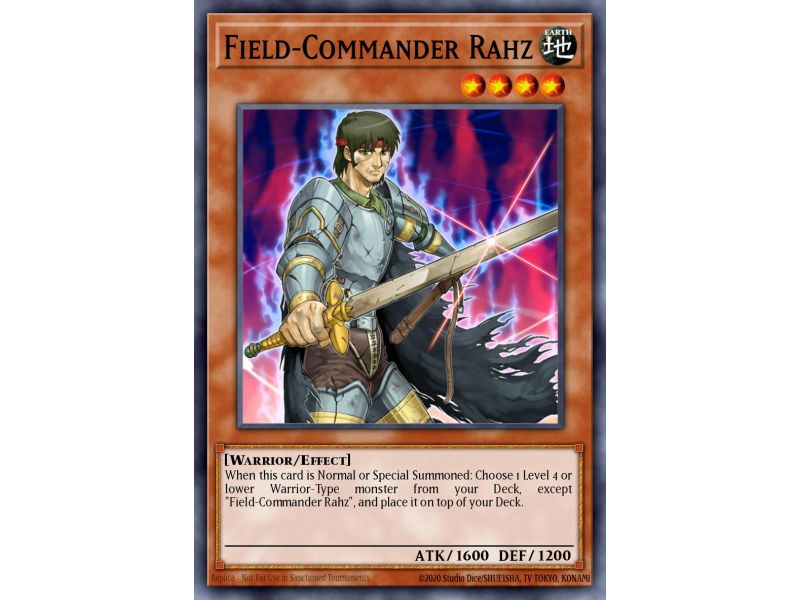 Field-Commander Rahz (Super Rare)