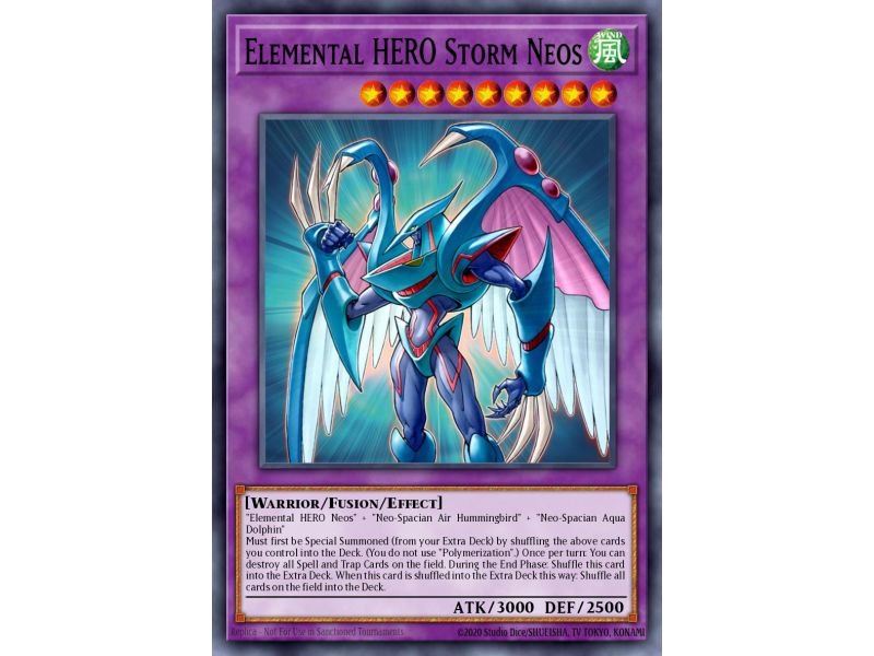 Elemental HERO Storm Neos (Super Rare)