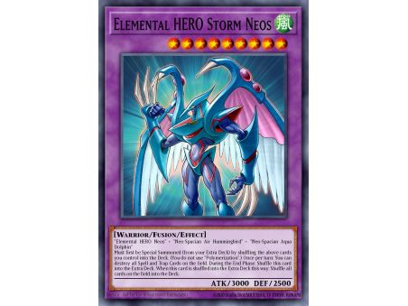 Elemental HERO Storm Neos (Super Rare)