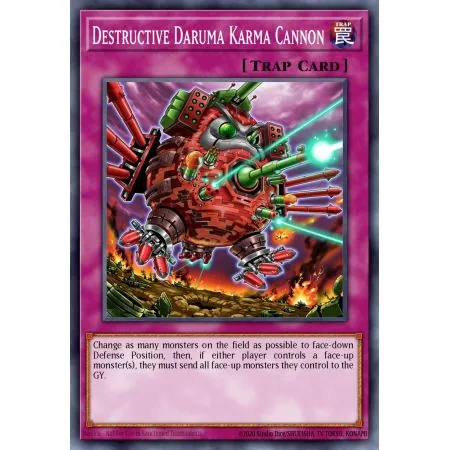 Destructive Daruma Karma Cannon (Rare)