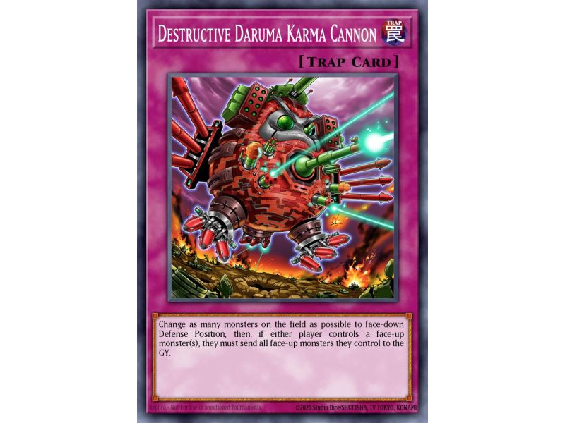Destructive Daruma Karma Cannon (Rare)