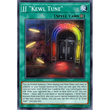 JJ "Kewl Tune" (Collector's Rare)