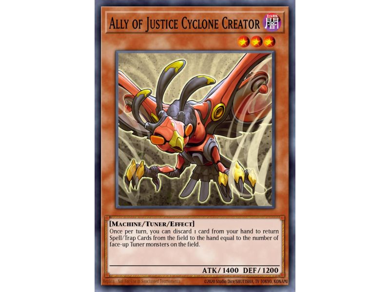 Ally of Justice Cyclone Creator (Rare)