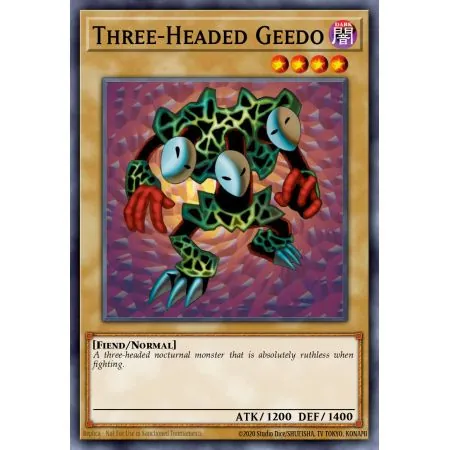 Three-Headed Geedo (Common)