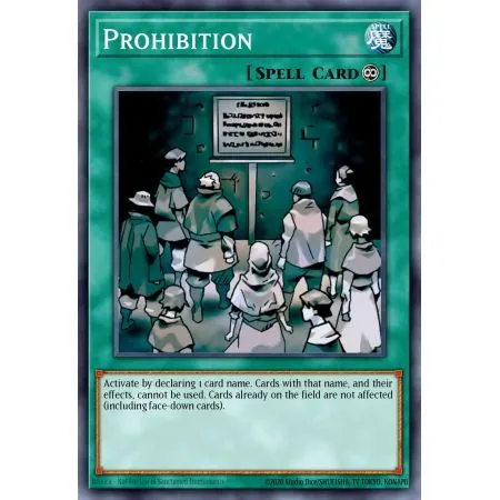 Prohibition (Rare)