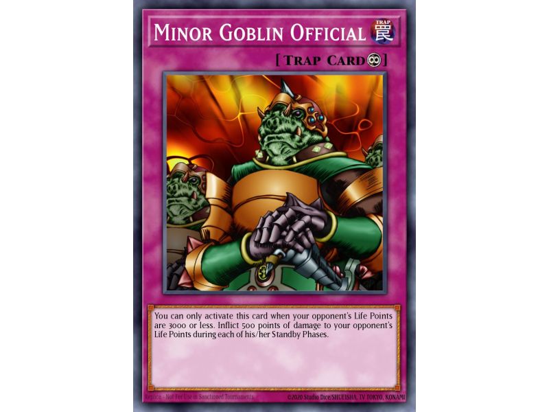 Minor Goblin Official (Short Print)