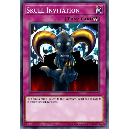 Skull Invitation (Rare)