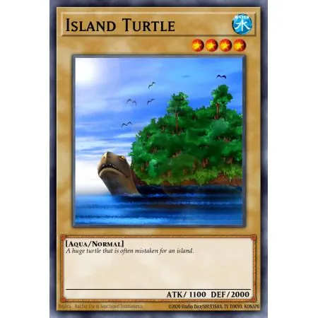 Island Turtle (Short Print)
