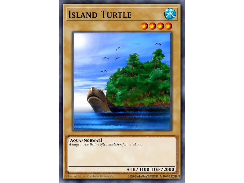 Island Turtle (Short Print)