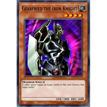 Gearfried the Iron Knight (Super Rare)