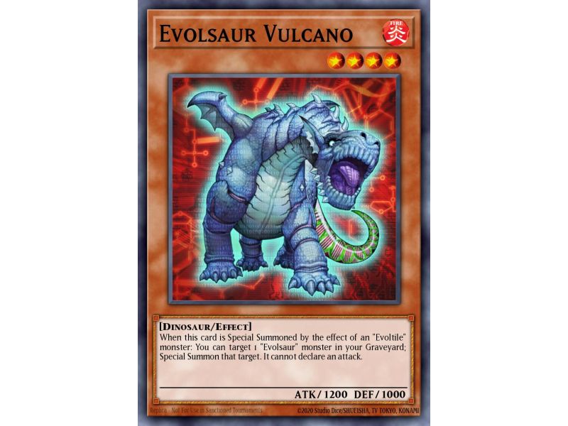 Evolsaur Vulcano (Rare)