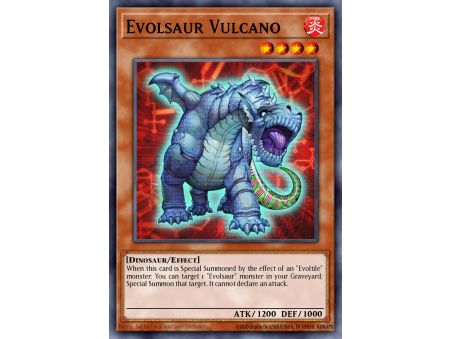 Evolsaur Vulcano (Rare)