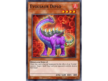 Evolsaur Diplo (Rare)