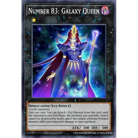 Number 83: Galaxy Queen (Super Rare)