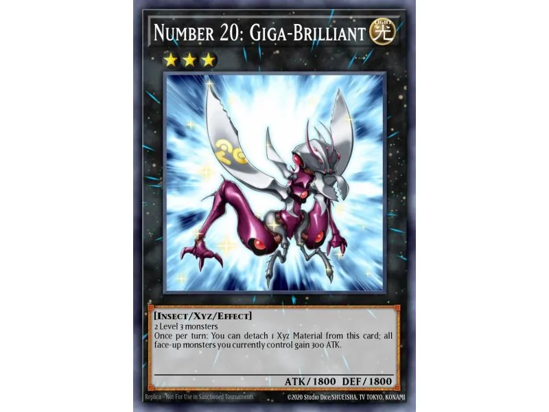 Number 20: Giga-Brilliant (Super Rare)