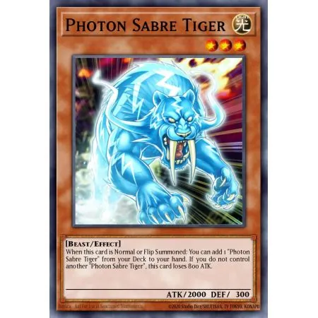 Photon Sabre Tiger (Super Rare)