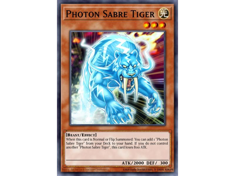 Photon Sabre Tiger (Super Rare)