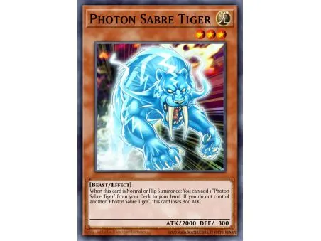 Photon Sabre Tiger (Super Rare)