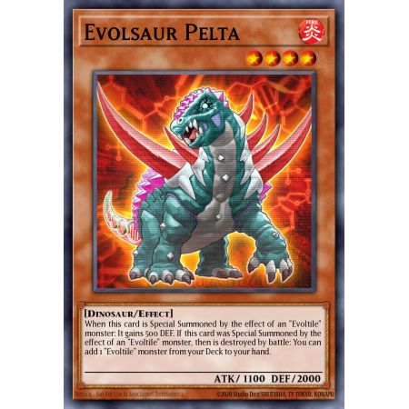 Evolsaur Pelta (Rare)