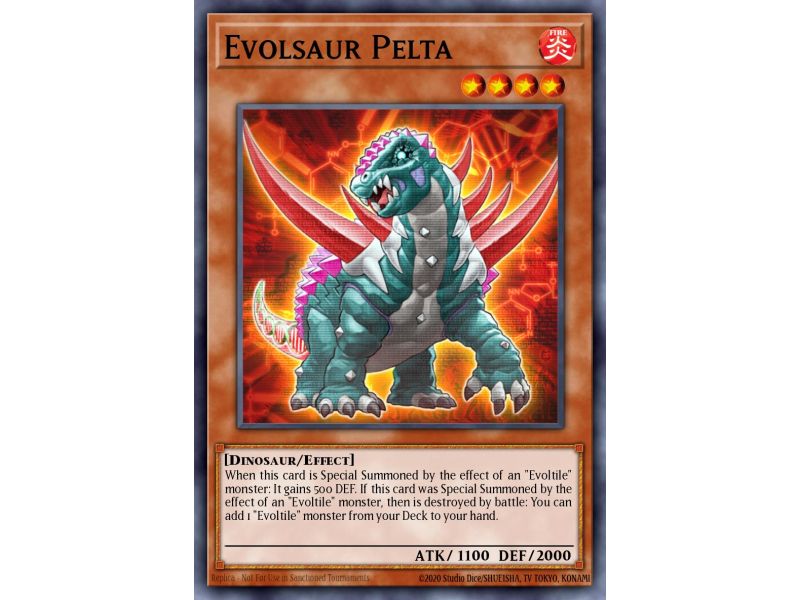 Evolsaur Pelta (Rare)
