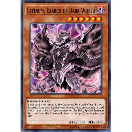 Latinum, Exarch of Dark World (Ultimate Rare)