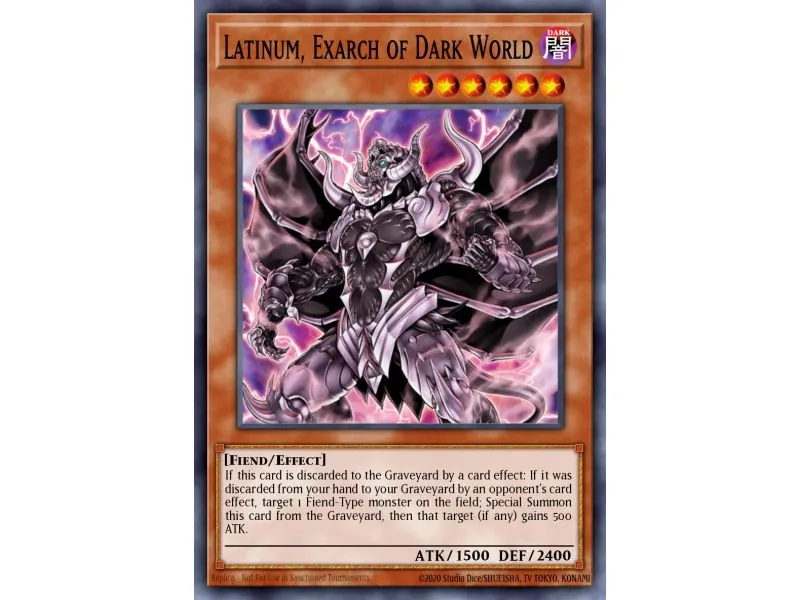 Latinum, Exarch of Dark World (Ultimate Rare)