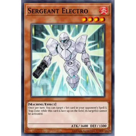 Sergeant Electro (Ultimate Rare)
