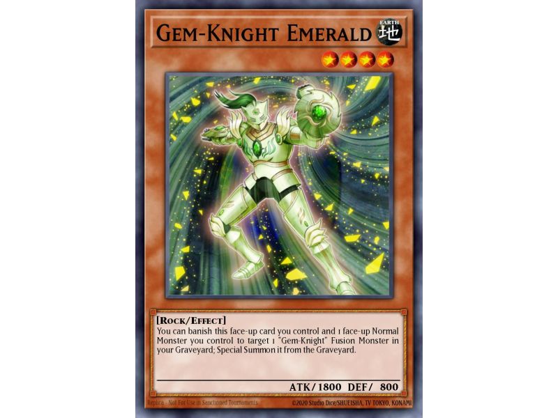 Gem-Knight Emerald (Rare)