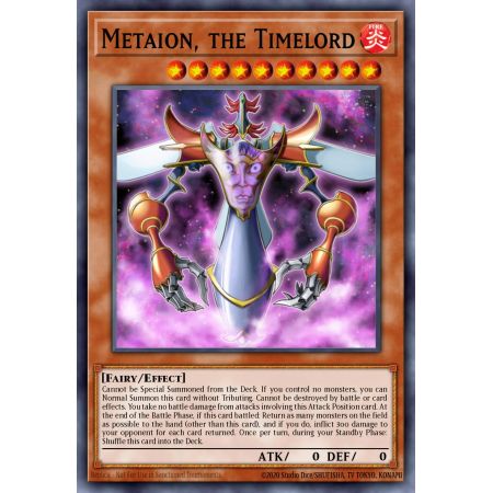 Metaion, the Timelord (Secret Rare)