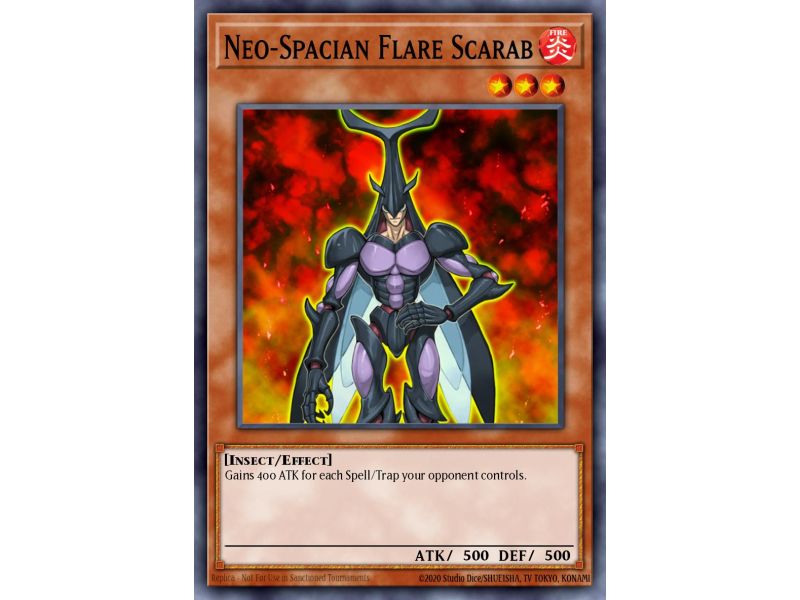 Neo-Spacian Flare Scarab (Super Rare)