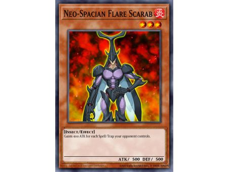 Neo-Spacian Flare Scarab (Super Rare)