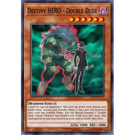 Destiny HERO - Double Dude (Super Rare)