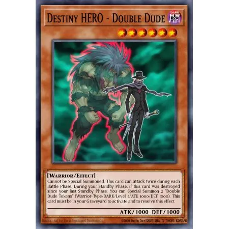 Destiny HERO - Double Dude (Super Rare)