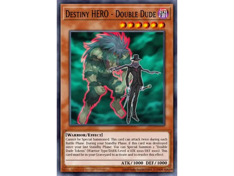Destiny HERO - Double Dude (Super Rare)
