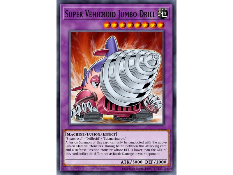Super Vehicroid Jumbo Drill (Super Rare)