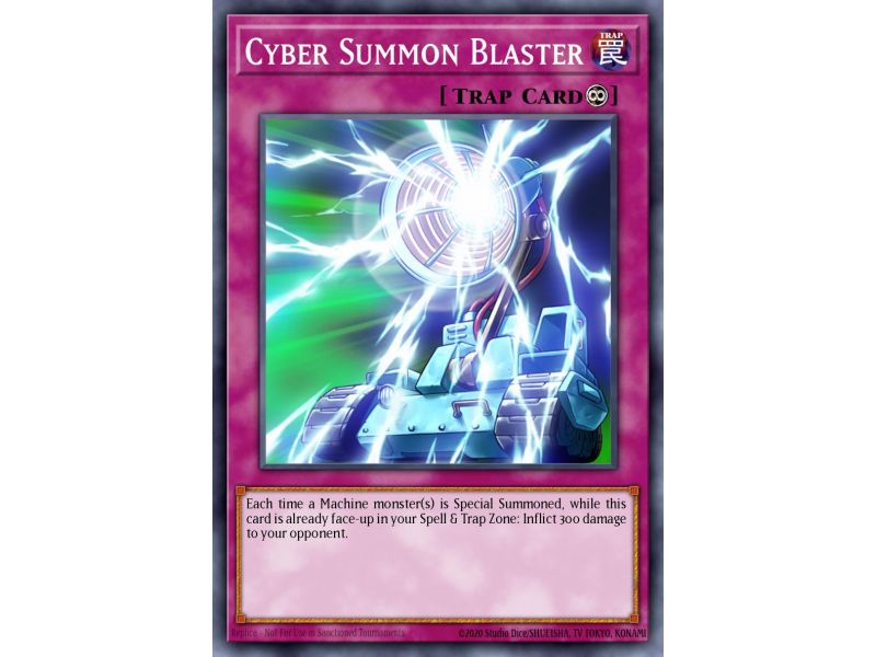 Cyber Summon Blaster (Rare)