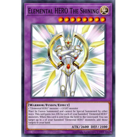 Elemental HERO The Shining (Secret Rare)