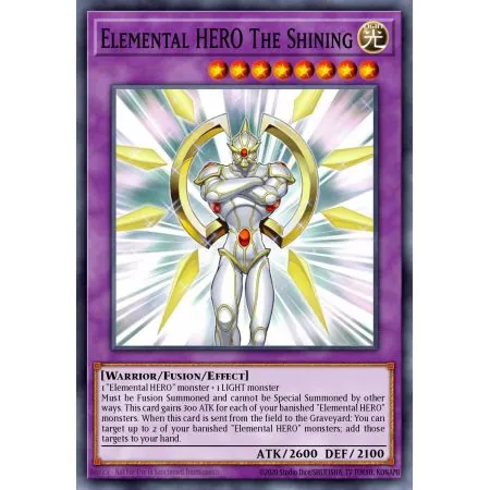 Elemental HERO The Shining (Secret Rare)