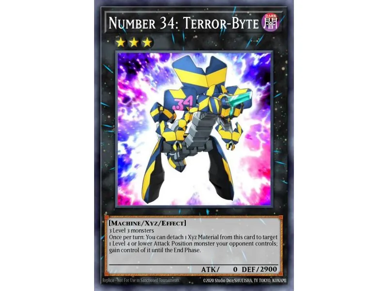 Number 34: Terror-Byte (Secret Rare)