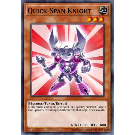 Quick-Span Knight (Super Rare)