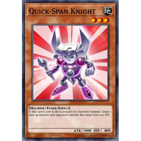 Quick-Span Knight (Super Rare)