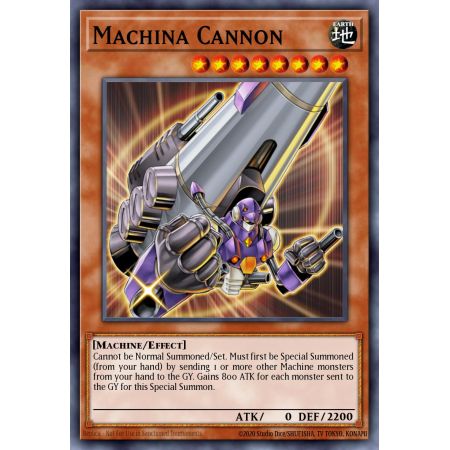 Machina Cannon (Super Rare)