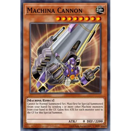 Machina Cannon (Super Rare)